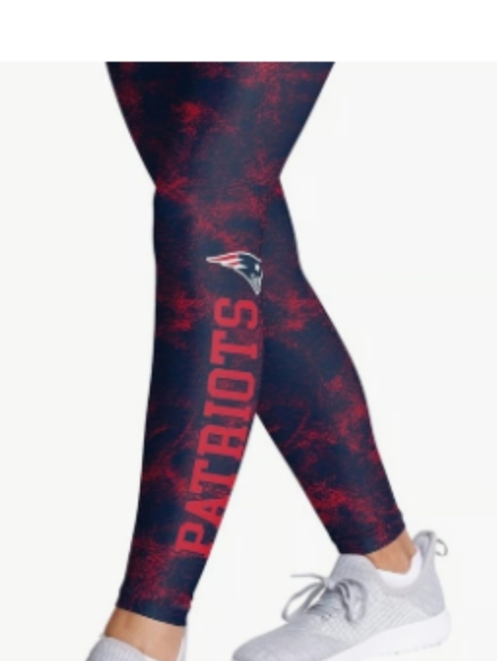 New England Patriots Women's Navy & Red Leggings